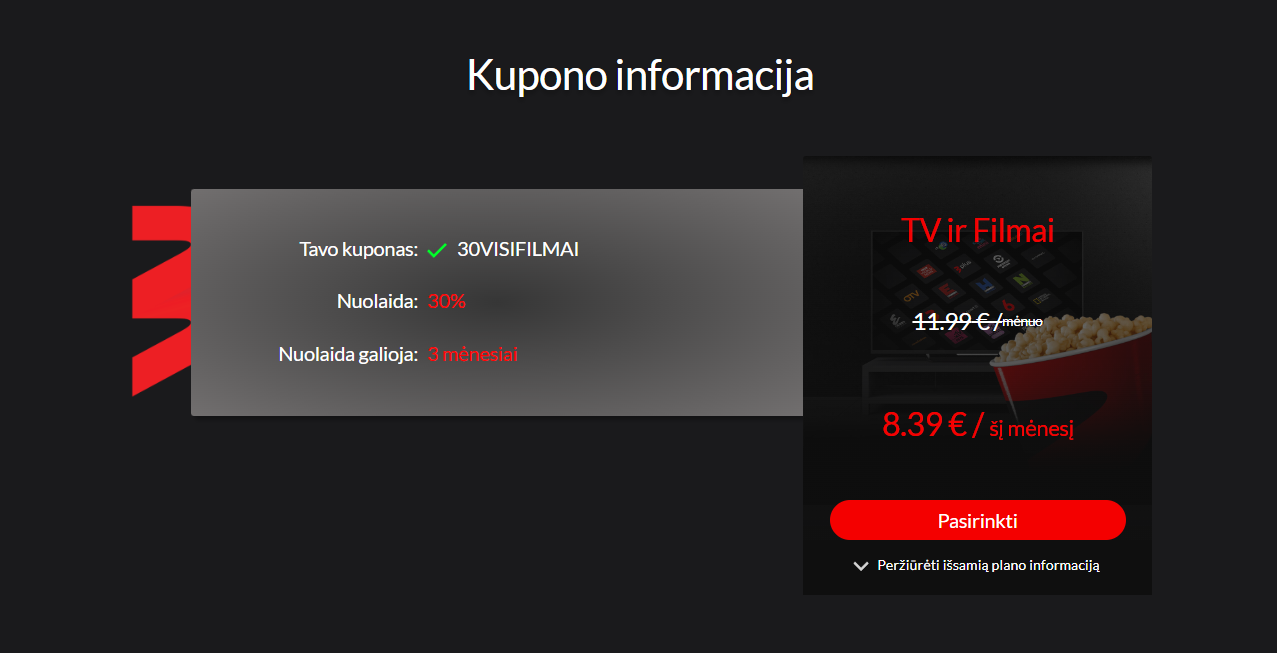 GO3 nuolaidų kuponas su 30% nuolaida