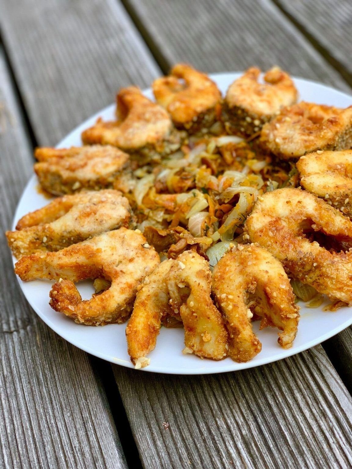 Kepta lydeka keptuvėje