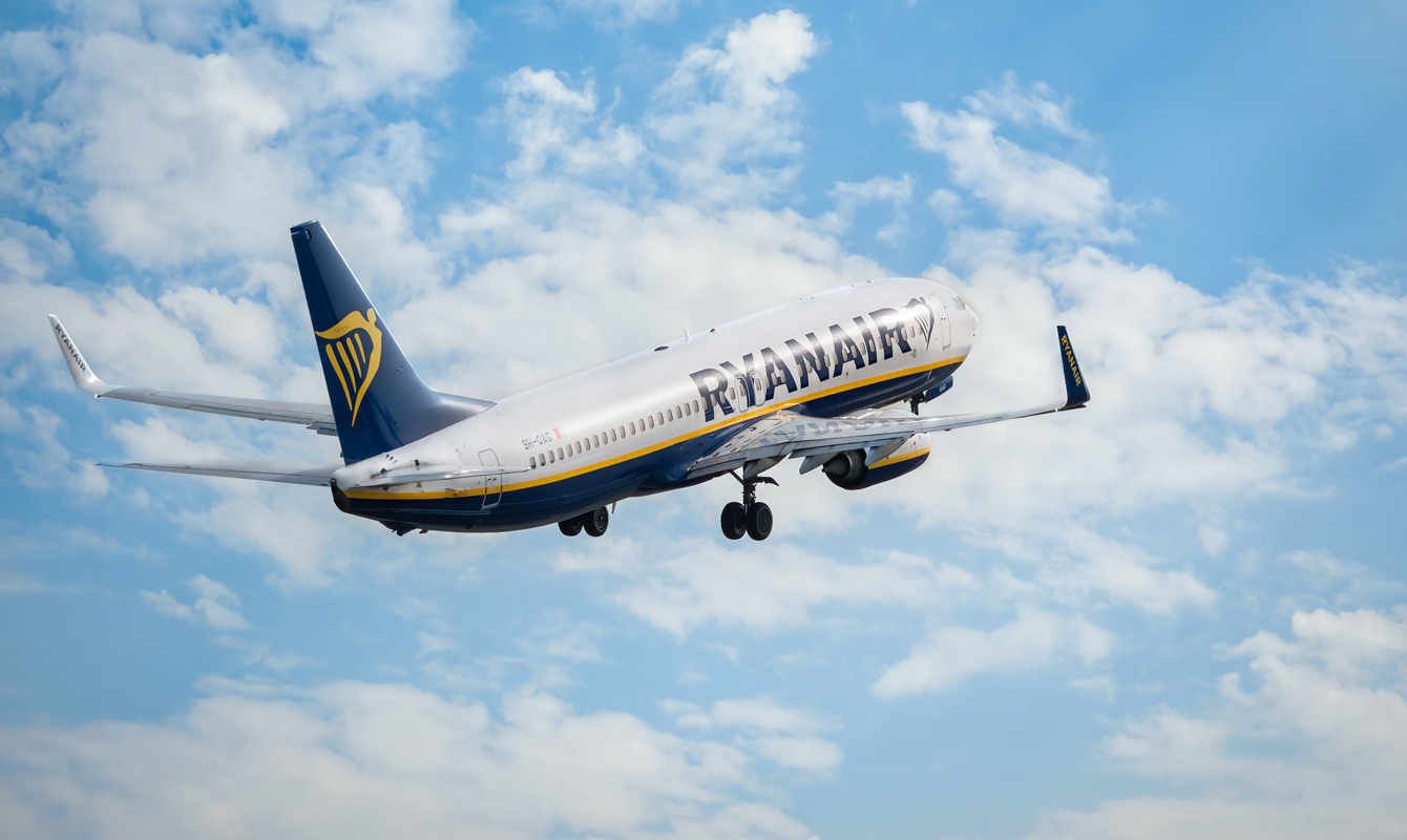 Ryanair bilietai nuo 15 €