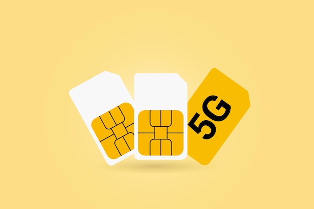 5G SIM kortelė