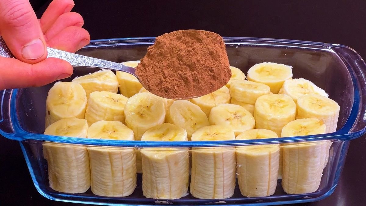 Be cukraus ir be orkaitės: bananų tiramisu, kuris pavergs visus! Tiramisu su bananais - be kiaušinių